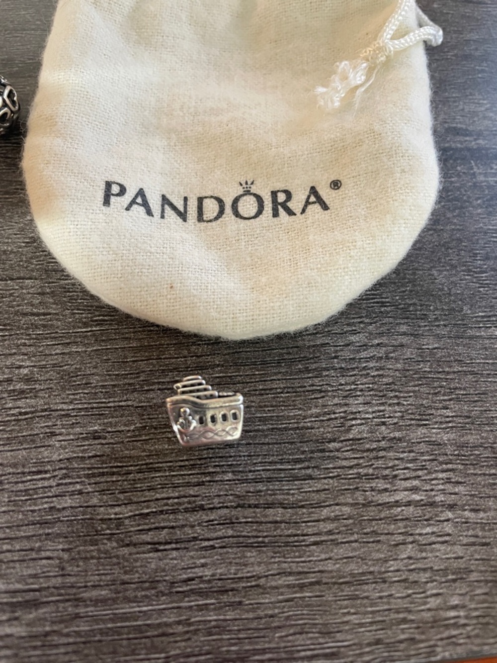 Pandora Silver Cruise Liner Charm